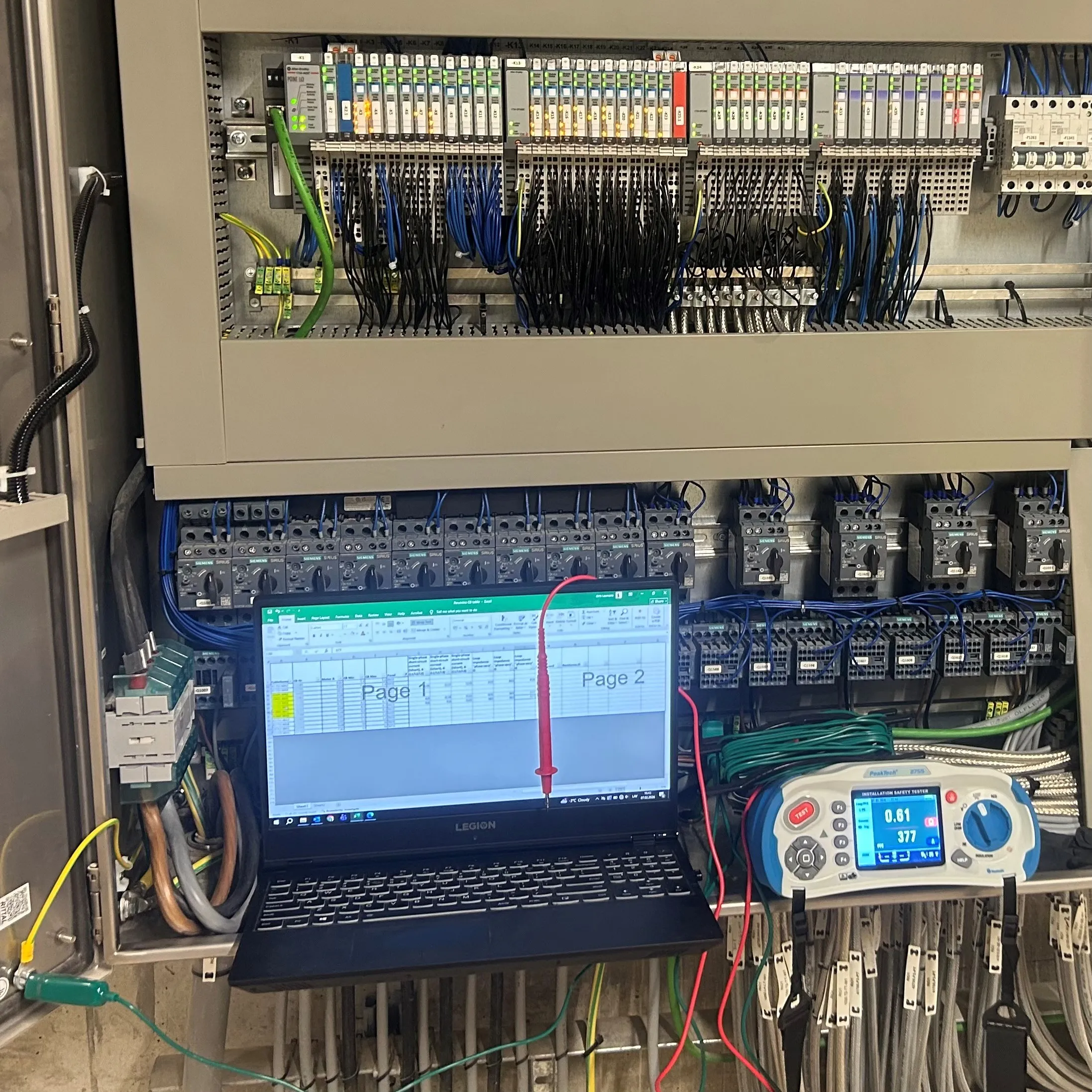 Commissioning of industrial automation system